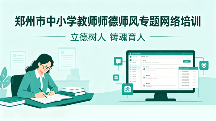 2026郑州市中小学教师师德师风专题网络培训